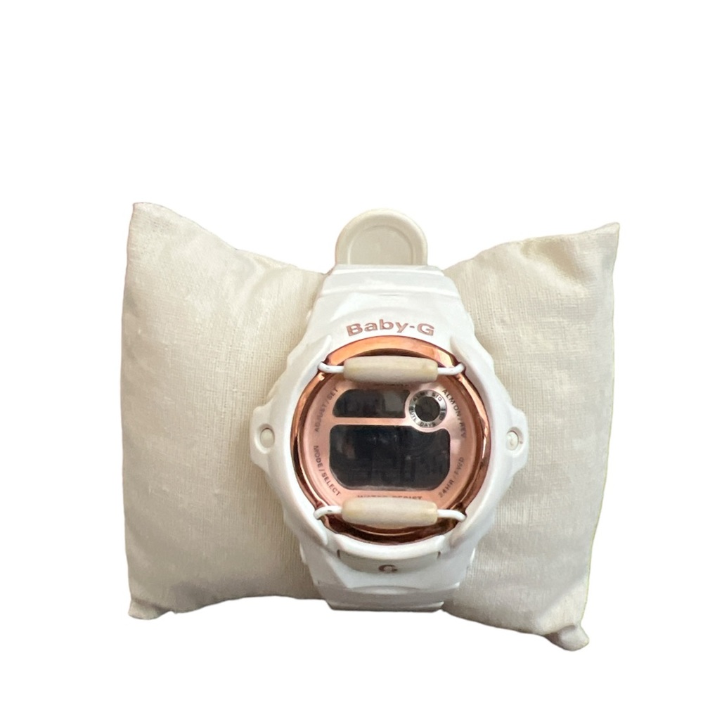 Baby-G Casio White Watch Water resistant